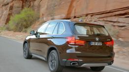 BMW X5 III (2014) xDrive50i - widok z tyłu