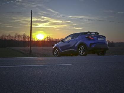 #toyota #chr #opony #lato #michelin