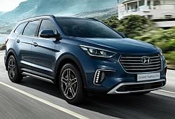 Hyundai Grand Santa Fe SUV Facelifting