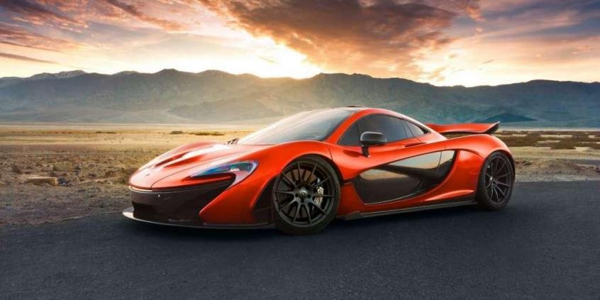 McLaren P1 pręży się na nowych fotografiach