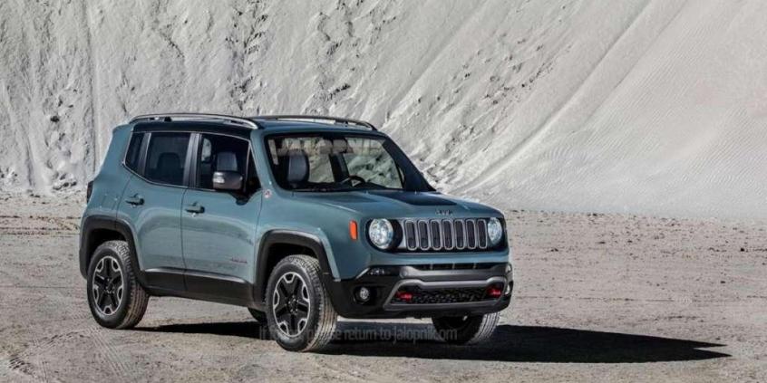 Jeep Renegade na pierwszych zdjęciach