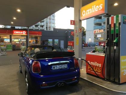 #MINI #Cabrio #MINICooperS #CircleK #tankowanie