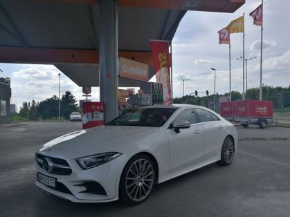 #mercedes #cls #400d #circlek #tankowanie