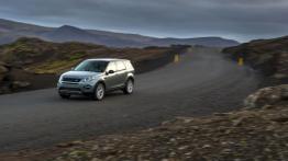 Land Rover Discovery Sport na Islandii - widok z przodu