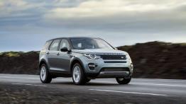 Land Rover Discovery Sport na Islandii - widok z przodu