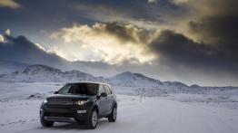 Land Rover Discovery Sport na Islandii - widok z przodu