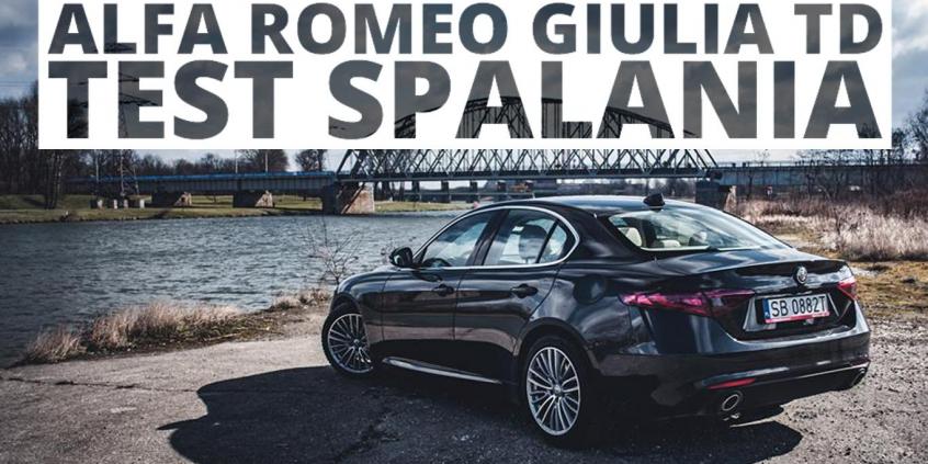 Alfa Romeo Giulia 2.2 TD 180 KM (AT) - pomiar zużycia paliwa