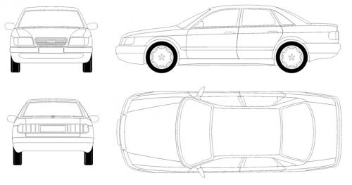 Audi 100 C4 Sedan Dane Techniczne Autocentrum Pl