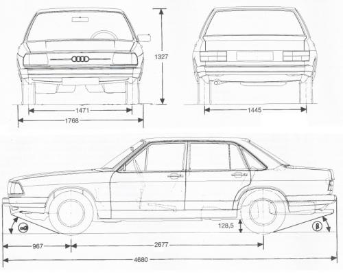 Audi 100 C2 Sedan Dane Techniczne Autocentrum Pl