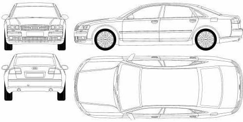 Audi A8 D3 Long Dane Techniczne Autocentrum Pl