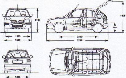 Габариты 11. Nissan Micra k11 габариты. Nissan Micra, 2005 габариты. Nissan Micra, 2000 габариты багажника. Nissan Micra 2008 габариты.