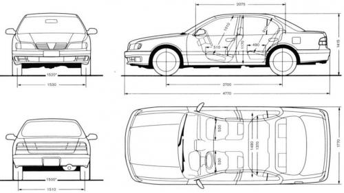 Nissan Maxima IV • Dane techniczne • AutoCentrum.pl