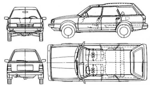 Subaru Leone III Kombi • Dane techniczne • AutoCentrum.pl