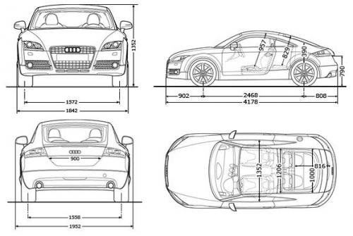 Audi Tt 8j Coupe Dane Techniczne Autocentrum Pl