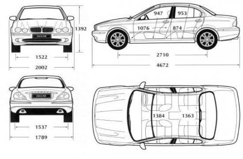 Jaguar x type схемы