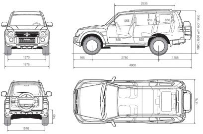 Mitsubishi pajero pinin dane techniczne