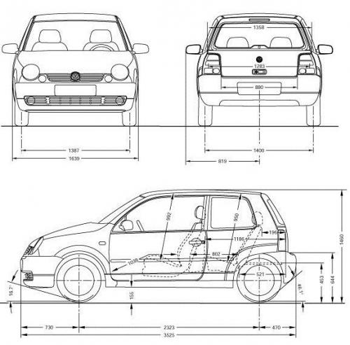 Volkswagen Lupo • Dane techniczne • AutoCentrum.pl