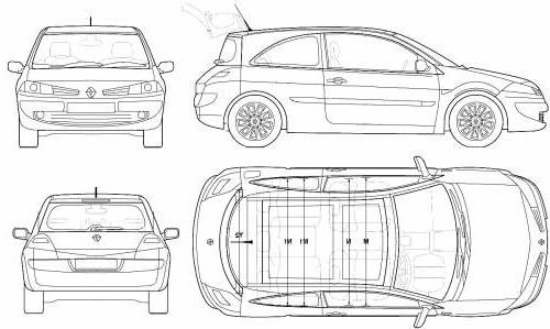 Renault Megane II Hatchback • Dane techniczne • AutoCentrum.pl