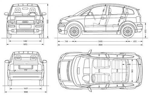 Audi A2 1 4 Benzyna L4 Minivan 5 Drzwiowy L4 Opinie I Dane Techniczne