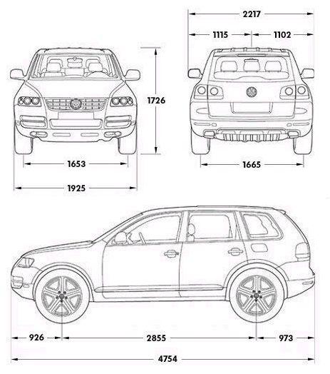 Volkswagen touareg электросхемы