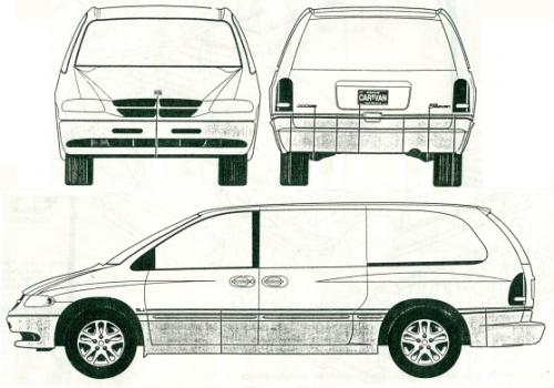 Размеры dodge caravan