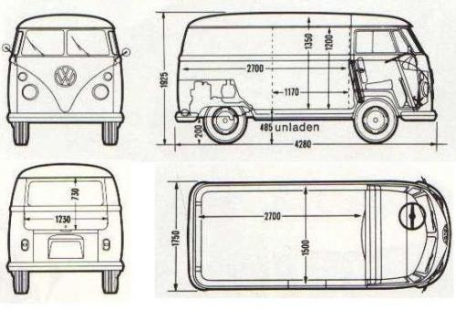Volkswagen Caravelle T1 Transporter • Dane techniczne