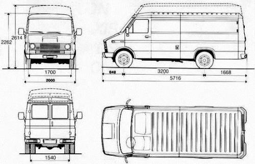 Iveco микроавтобус схема