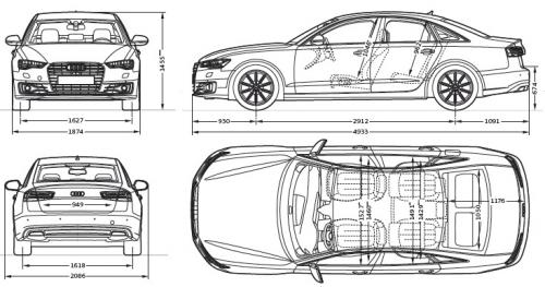 Audi A6 C7 Limousine Facelifting Dane Techniczne Autocentrum Pl