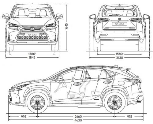 Lexus NX • Dane techniczne • AutoCentrum.pl
