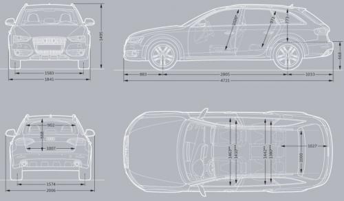 Audi A4 B8 Allroad Quattro Facelifting Dane Techniczne Autocentrum Pl