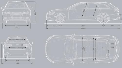 Audi A6 C7 Avant Dane Techniczne Autocentrum Pl