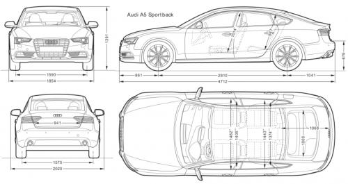 Audi A5 I Sportback Facelifting Dane Techniczne Autocentrum Pl