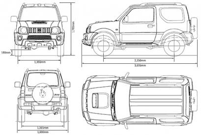 Jimny Dimensions