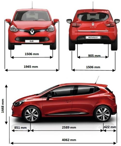 Renault Clio IV Societe • Dane techniczne • AutoCentrum.pl