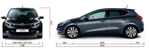 Kia Ceed II Hatchback 5d • Dane techniczne • AutoCentrum.pl