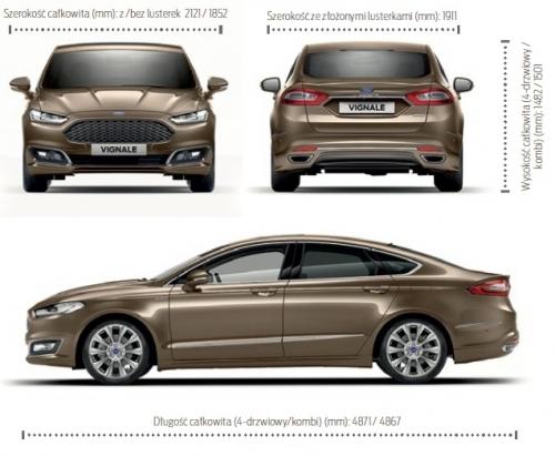 Ford Mondeo Vignale Sedan • Dane techniczne • AutoCentrum.pl