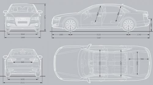 Audi A8 D4 Lang Dane Techniczne Autocentrum Pl