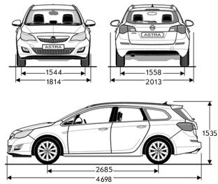 Opel Astra J Sports Tourer Dane Techniczne Autocentrum Pl