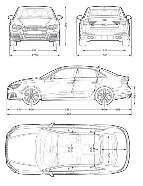 Audi A3 8v S3 Limousine Facelifting Dane Techniczne Autocentrum Pl