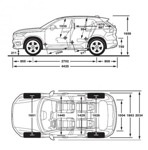 Volvo XC40 • Dane techniczne • AutoCentrum.pl