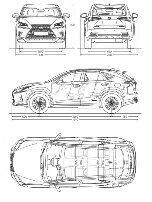 Dimensions Of 2024 Lexus Nx Stefa Emmalynn