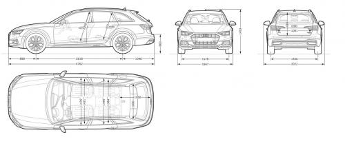 Audi A4 B9 Allroad Quattro Facelifting Dane Techniczne Autocentrum Pl