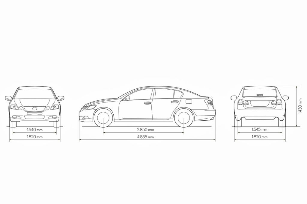 Габариты 300. Lexus GS 300 Габаритные Размеры. Лексус GS 300 габариты 2008. Lexus gs300 габариты. Lexus gs350 габариты.