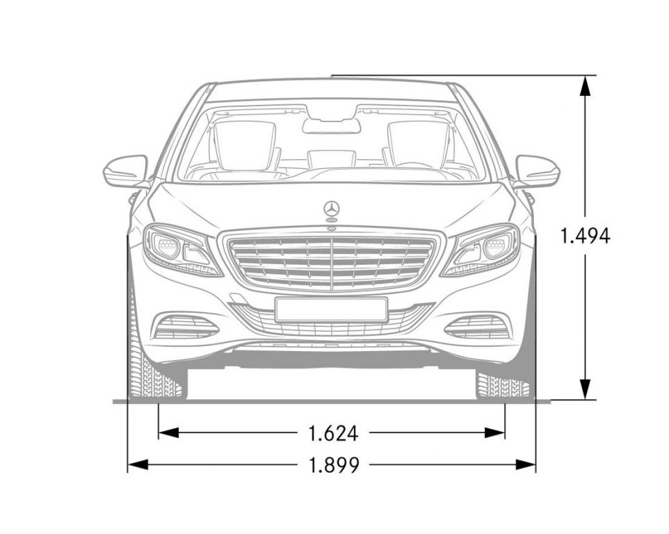 Схема предохранителей w222