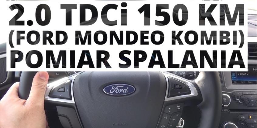 Ford Mondeo MK5 Kombi 2.0 TDCi 150 KM (MT) pomiar