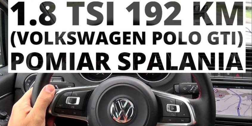 Volkswagen Polo GTI 1.8 TSI 192 KM, 2015 test