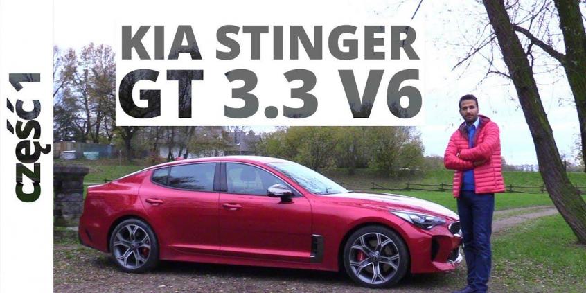 Kia Stinger GT 3.3 TGDI 370 KM, 2017 test AutoCentrum