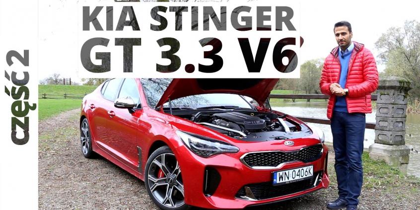 Kia Stinger GT 3.3 TGDI 370 KM, 2017 techniczna część