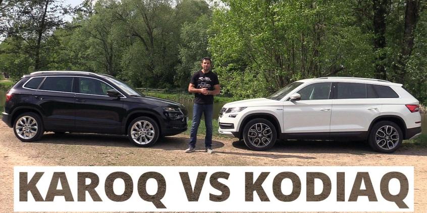 Skoda Kodiaq vs Skoda Karoq - porównanie dwóch SUV-ów • Filmy •