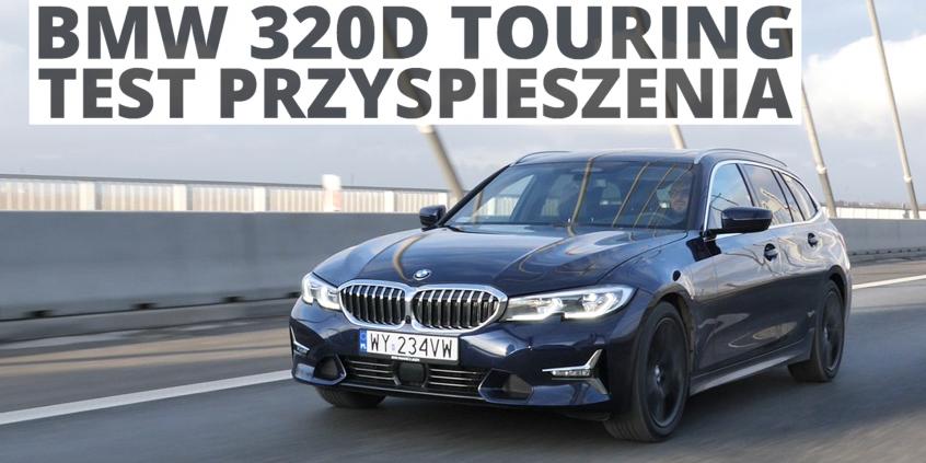 BMW 320d Touring 2.0 Diesel 190 KM (AT) przyspieszenie 0